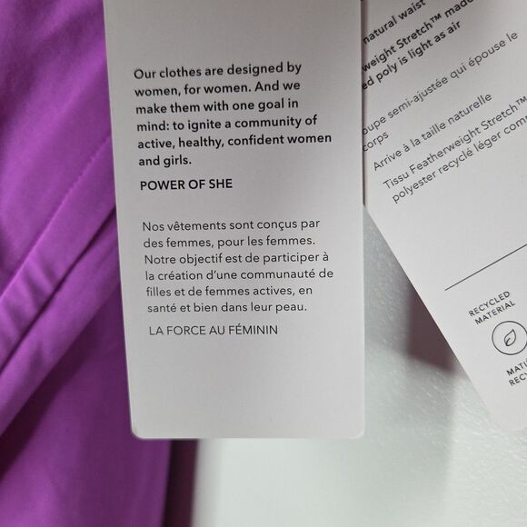 NWT ATHLETA Brooklyn Height Vienna Slim Pant Sz 20 Jazzy Purple #882642-01-2020 - Picture 7 of 10